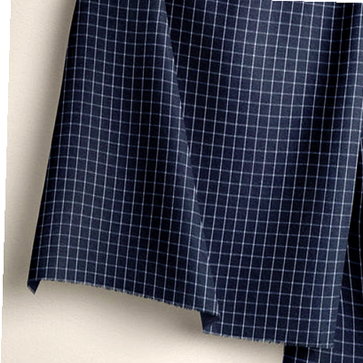 Midnight Grid Shirting