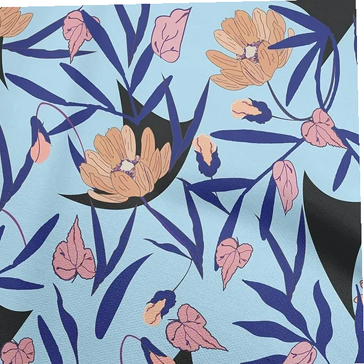 Pastel Petal Dress Material